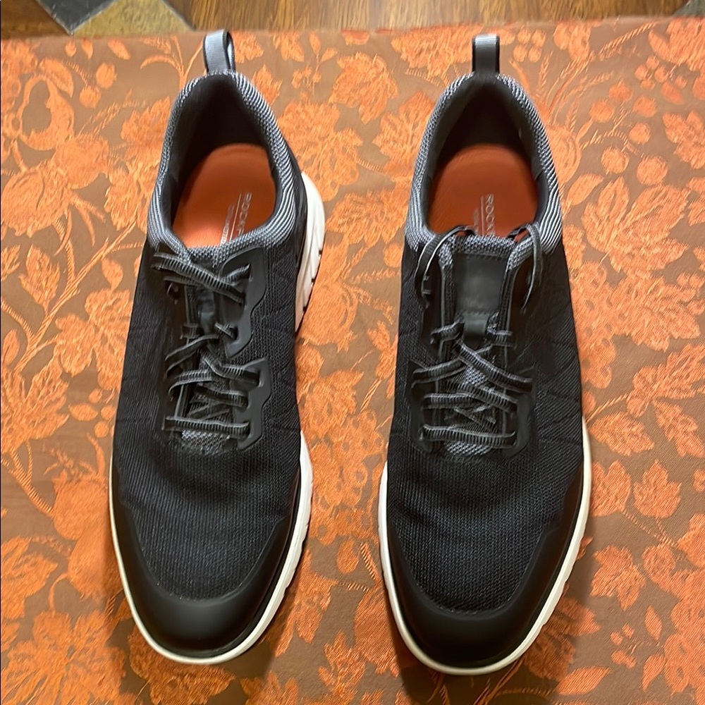 Rockport Men’s Total Motion Black Sport Sneakers. Size 10. Like New, Retail $130